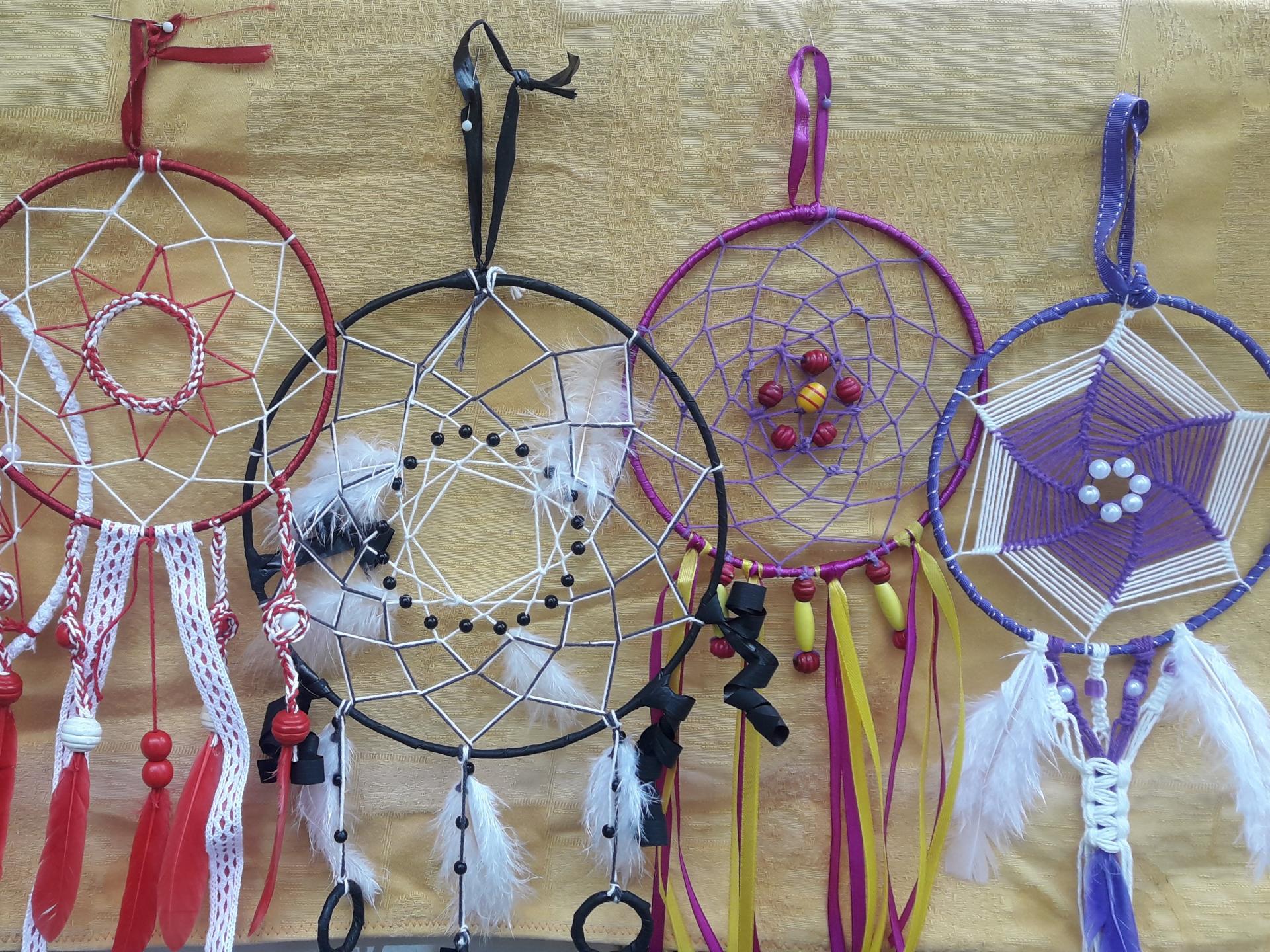 Atelier fabrication attrape rêve