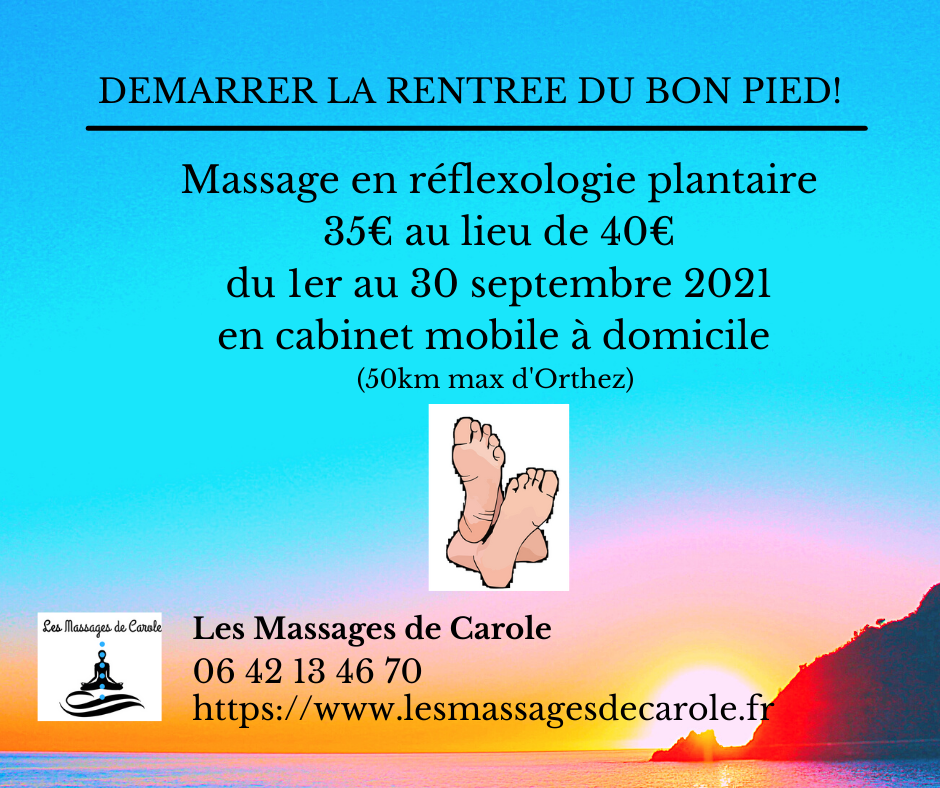 Demarrer la rentree du bon pied 1